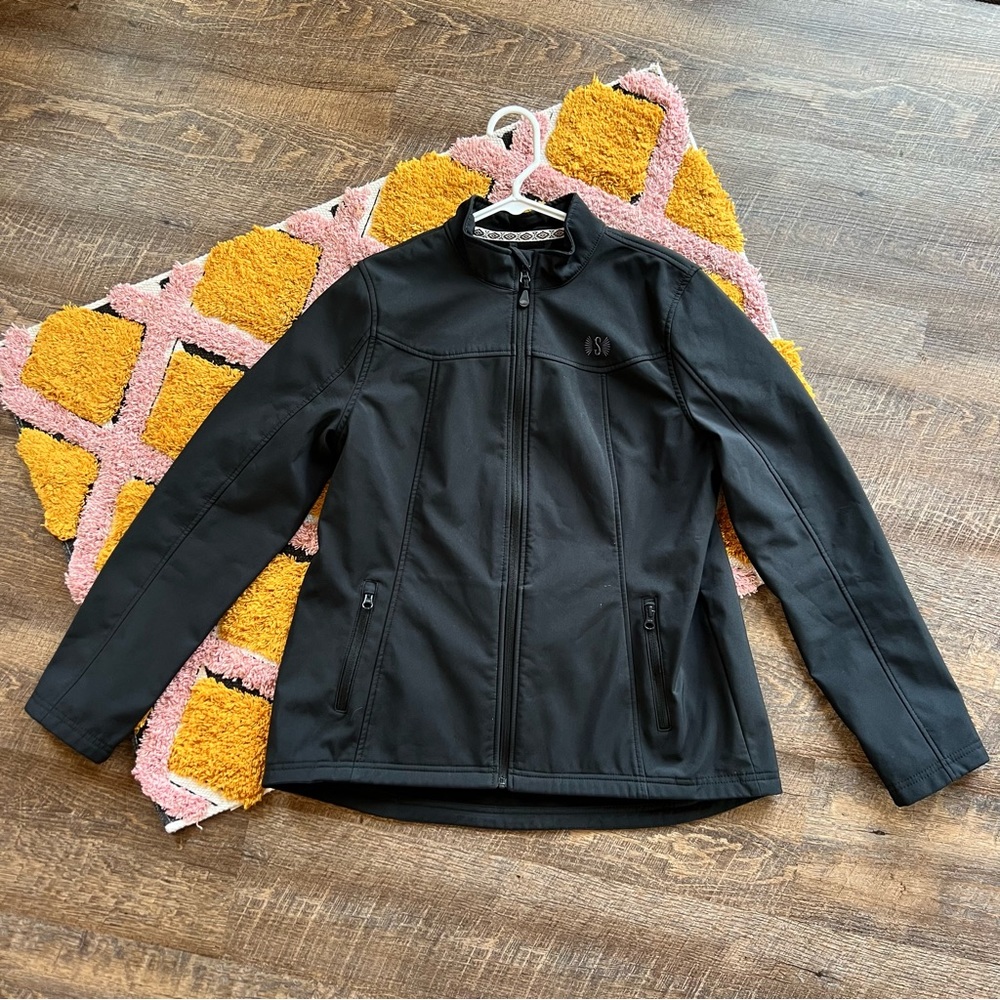 Shyanne Life Black Zip Up Jacket.